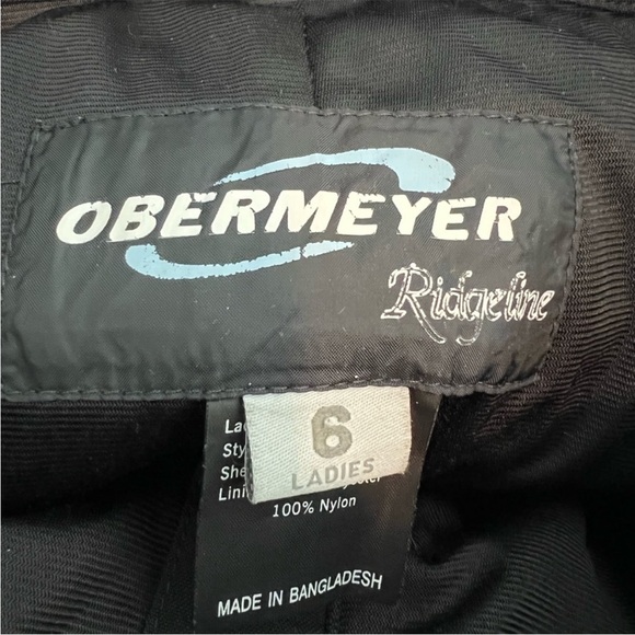Obermeyer Black Snow Pants Snowboard Size 6 - Picture 8 of 8